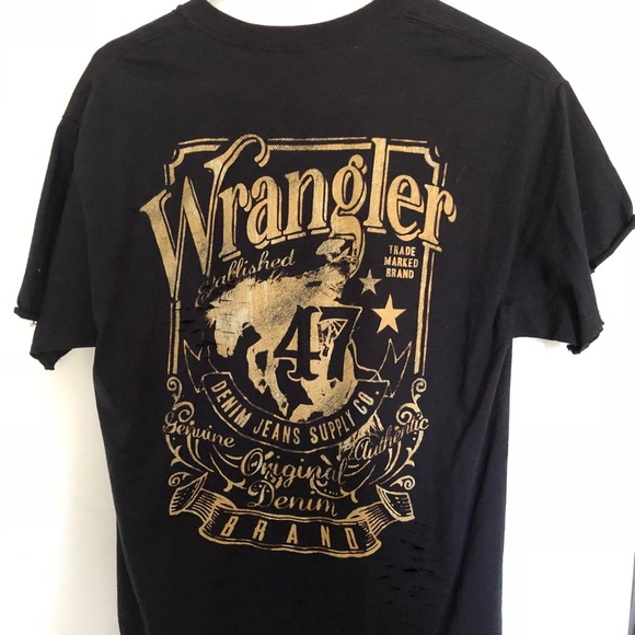 wrangler vintage tee